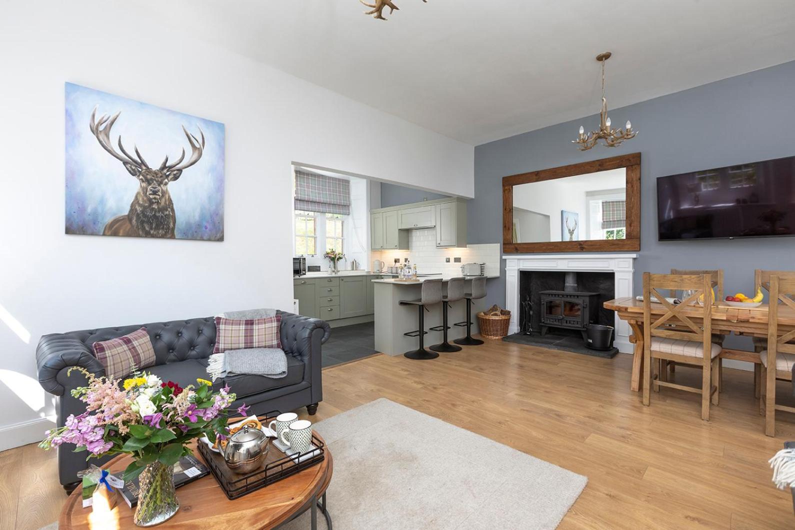 Laundry Cottage: Drumlanrig Castle Thornhill  Buitenkant foto